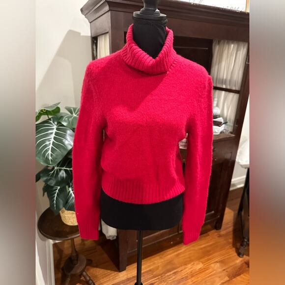 RE/DONE 60s Slim Red Turtle Neck
Sweater - Picture 3 of 11